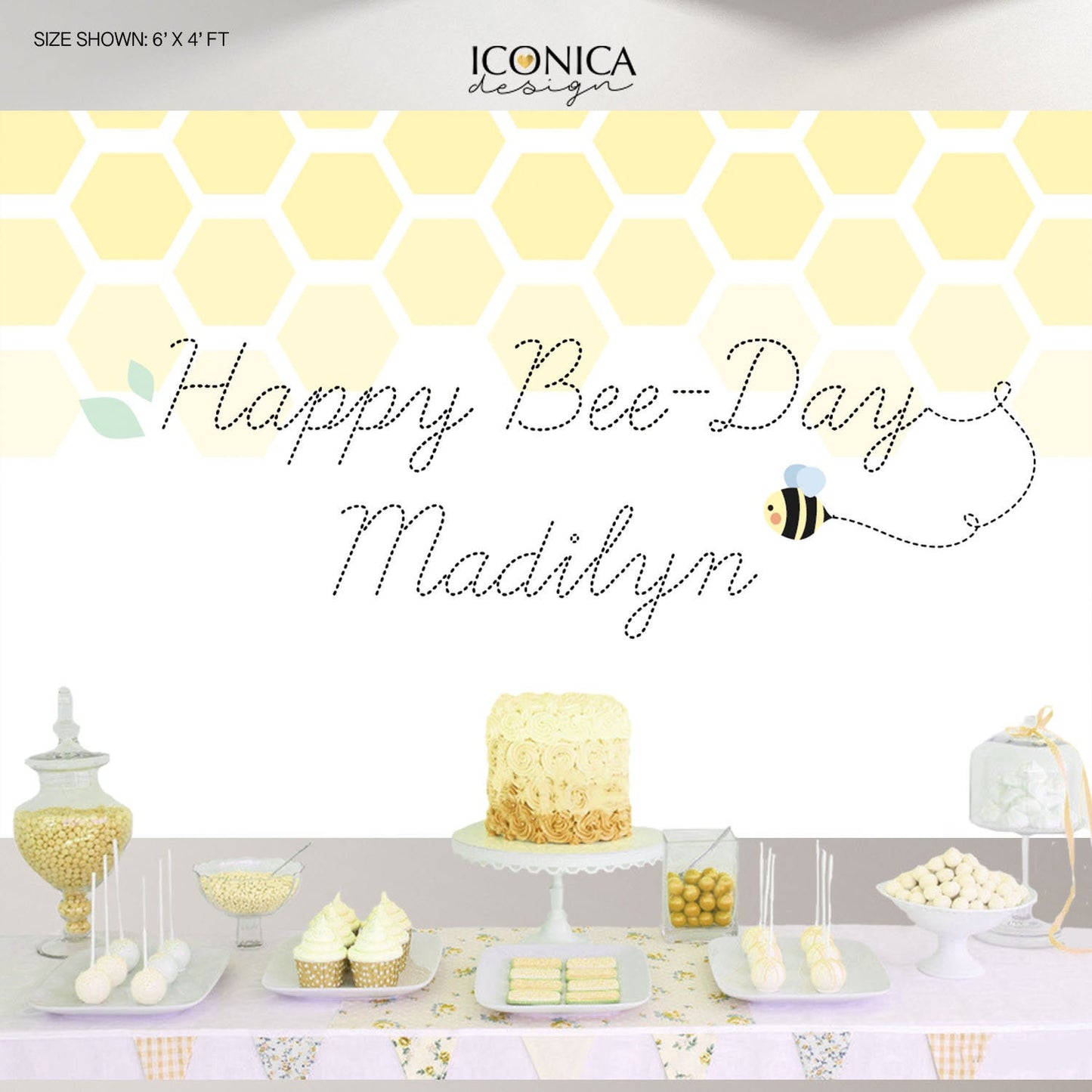 Virtual Baby Shower BEE Birthday Party Decor,First BEE-Day Backdrop,Sweet as can BEE Banner,Bee gender reveal baby shower,Mom to Bee Decor