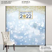 Load image into Gallery viewer, Holiday Party Backdrop, New Year’s Eve Party Decorations,New Year&#39;s Eve party Photo Backdrop,New Year’s Eve Decorations,NYE PARTY BHO0038
