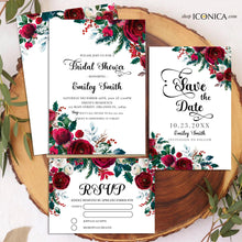 Load image into Gallery viewer, PRINTED INVITATIONS || A7 Cards 5x7, Double Sided, White or Cream envelopes included
