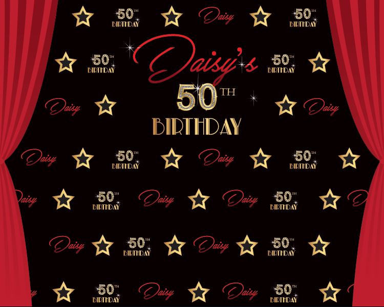 Hollywood Party Backdrop,Personalized Movie Star backdrop,18 Birthday, Step And Repeat, Red carpet, Photo Booth,Printed Or Printable BBD0105