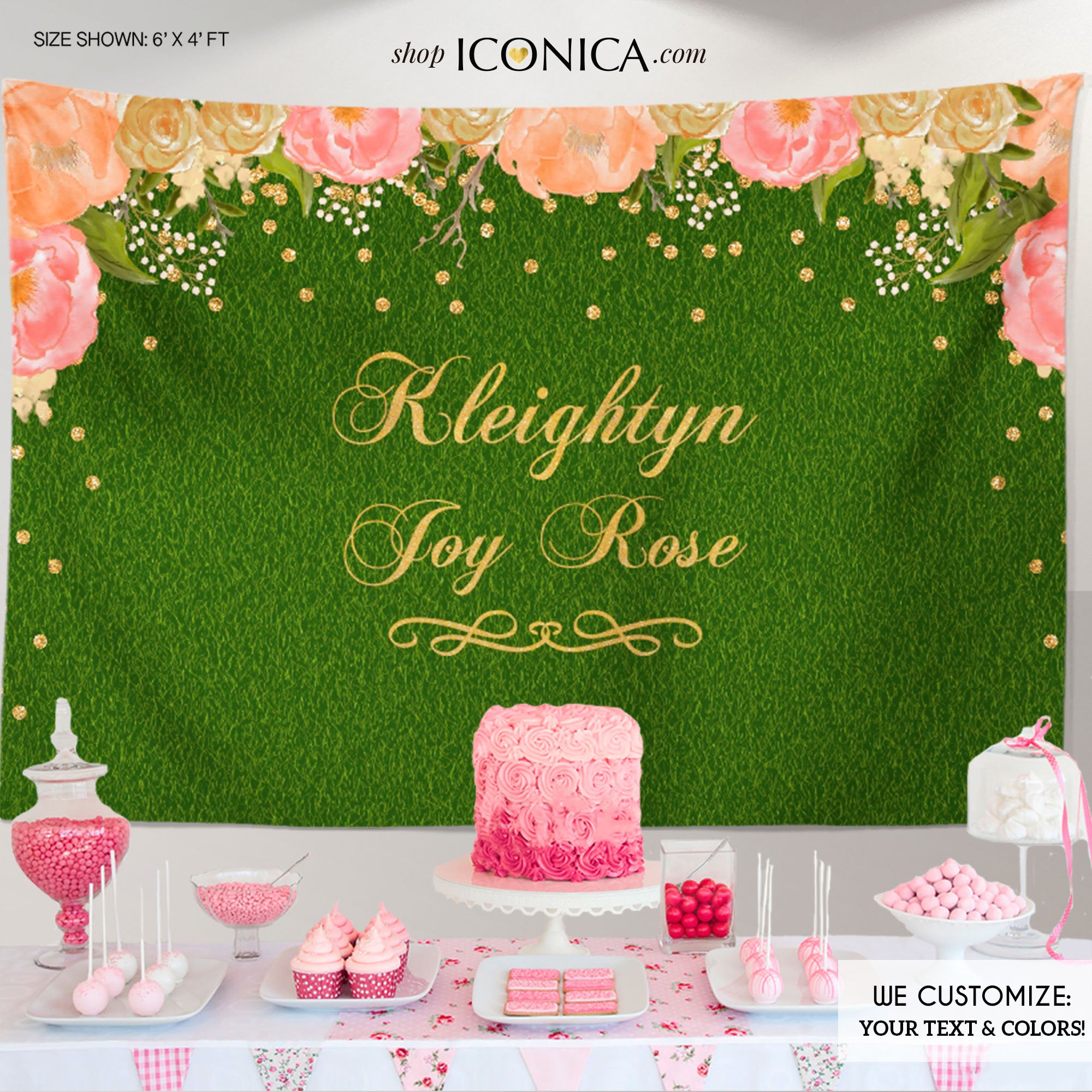 Green Grass Plant Photo Backdrop Springtime Theme For Birthday, Wedding, Newborn Photography From Wangcai09, $10.35