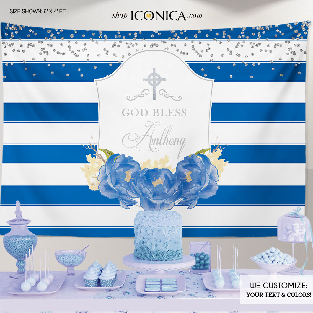 First Communion Photo Booth Backdrop, Custom Step And Repeat Backdrop,Religious Banner,Printed Or Printable, Any color,Free Shipping BFC0009