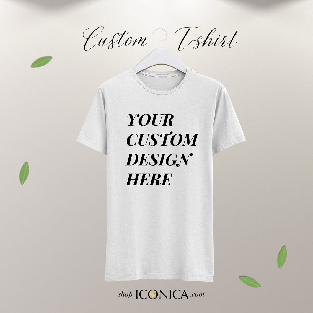 Custom T-Shirt, Personalized T-shirt, Full Color, Custom Shirt, Personalized Shirt, Custom Shirt Printing, your Text here, Made to match - A la carte