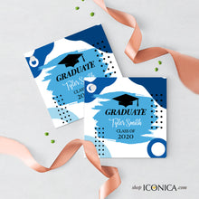 Load image into Gallery viewer, Graduation Favor Tags Modern and Bold Collection, Modern Gifts Tags, Graduation Thank You Tags,Digital File Or Printed Gift Tags
