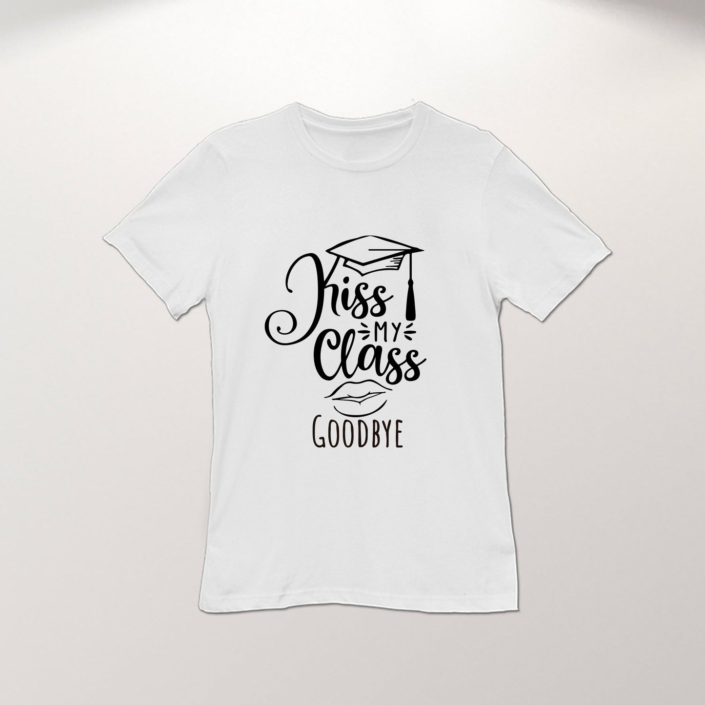 Graduate Shirt Class of 2023, Graduation Unisex T-shirt Prom 2023 Graduation Gifts "Kiss My Class Goodbye""