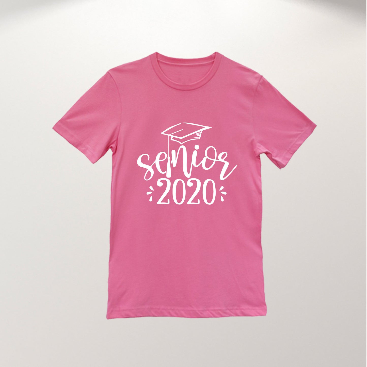 Graduation Shirt Class of 2023, Virtual Graduation Unisex T-shirt Quarantine Gifts Script Text Made in USA 3001CG0112