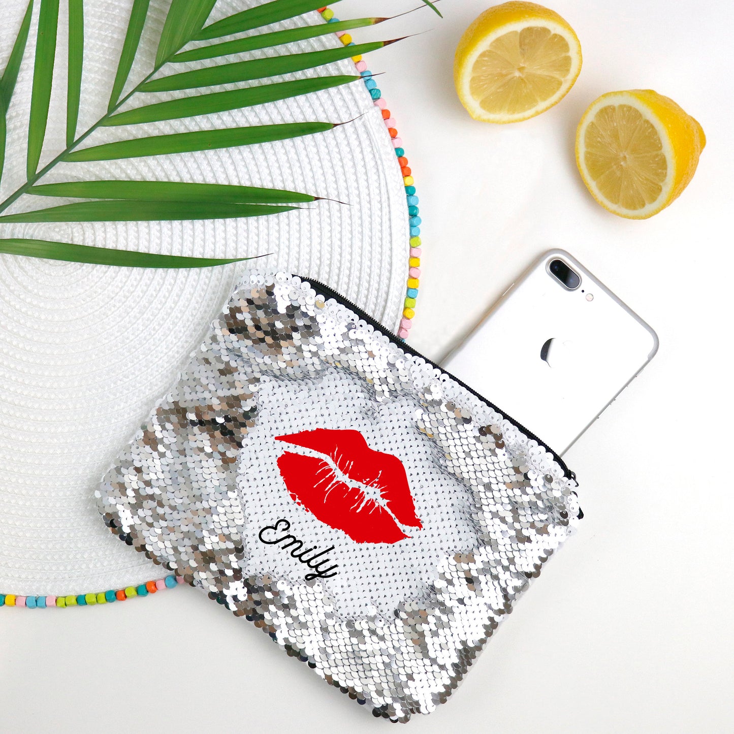 Flippy Makeup Bag Sequin Reversible Cosmetic Bag Makeup Cosmetic Bag Personalized CUSTOM NAME Best Friend Gift Bridesmaid Gift,Gift for Her