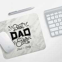 Load image into Gallery viewer, Mouse Pad Fathers Day Gift from kids Dad Mouse Pad Fathers Day Gift Ideas Husband Home Office decor Personalized Mouse Pad Christmas Gift
