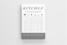 Load image into Gallery viewer, Kitchen Conversions sign Personalized Wall Decor Art Print for Home Canvas Home Decor Kitchen Measurement Chart Mom Gift Birthday Gift
