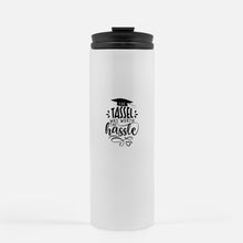 Load image into Gallery viewer, Graduation Gift Thermal Tumbler 16 oz Personalized Motivational Quote Gift For Her Gift for Grads Travel Tumbler Birthday Gift Photo Tumbler
