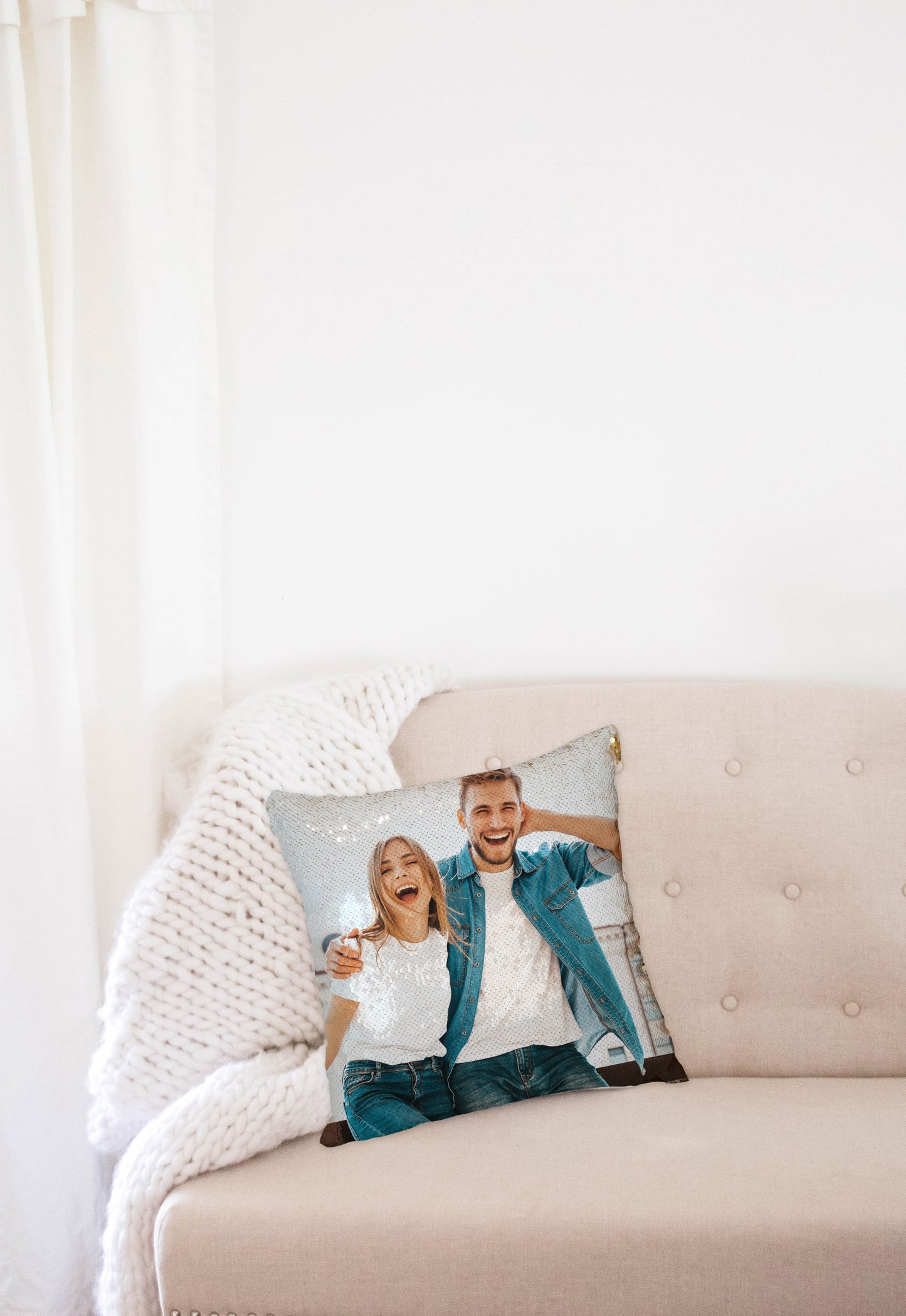 Sequin Pillow Case Personalized Reveal Gift Reversible Flippy sequin Pillow Case Graduation Gift, Gift For Her, Custom Birthday Gift