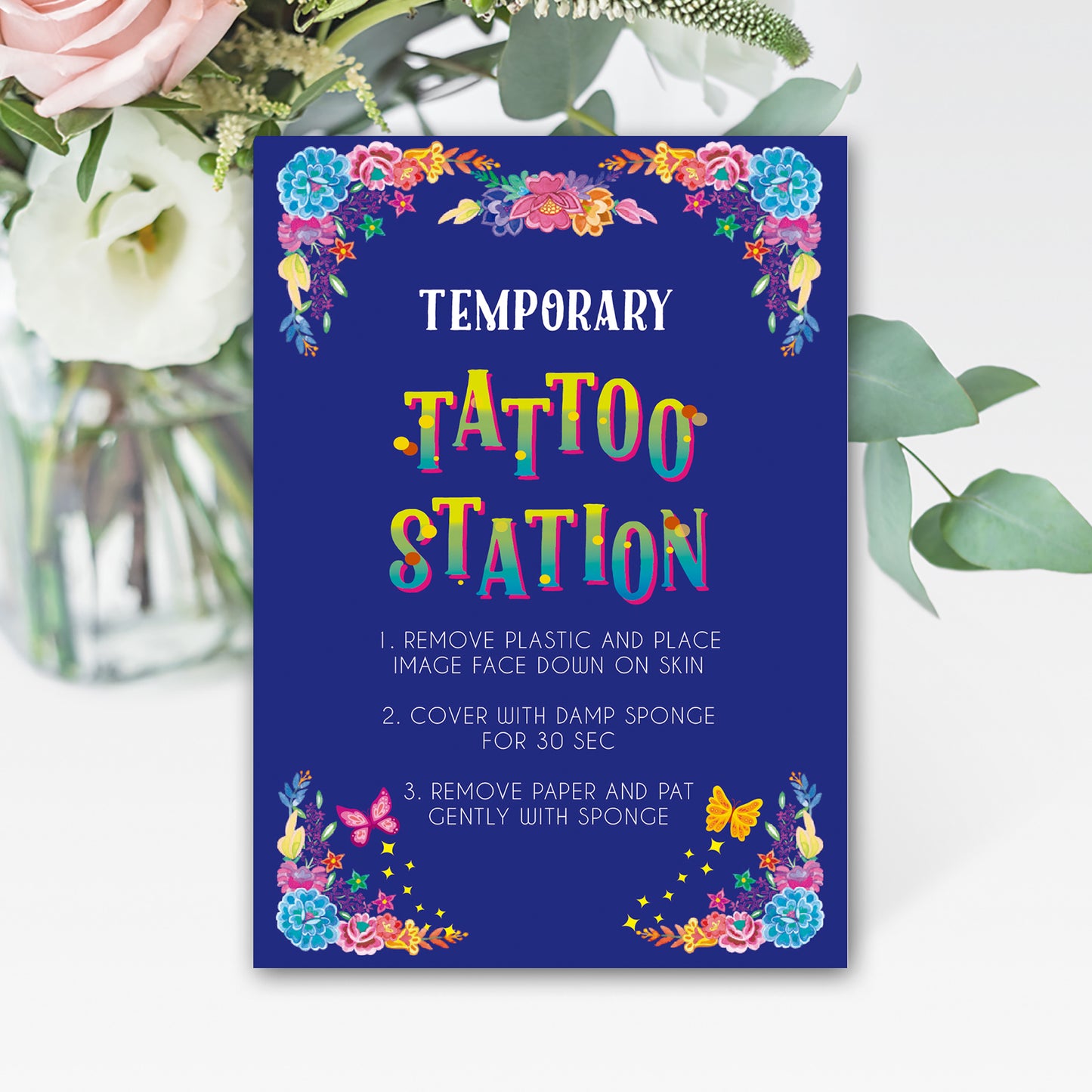 Magical Birthday Party sign 5x7 in with Encanto, Magical Birthday Party