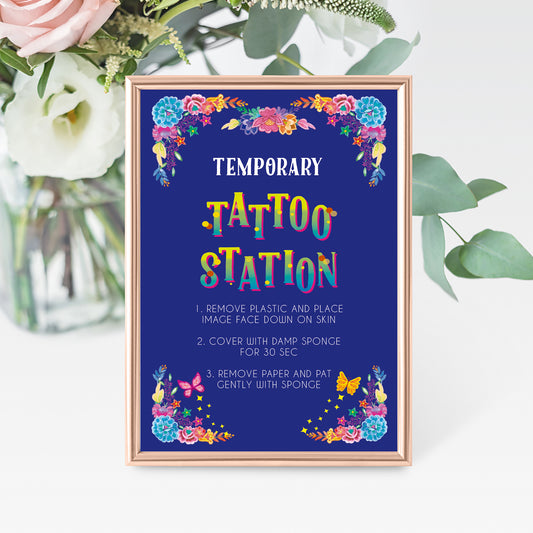 Magical Birthday Party sign with Encanto, Magical Birthday Party